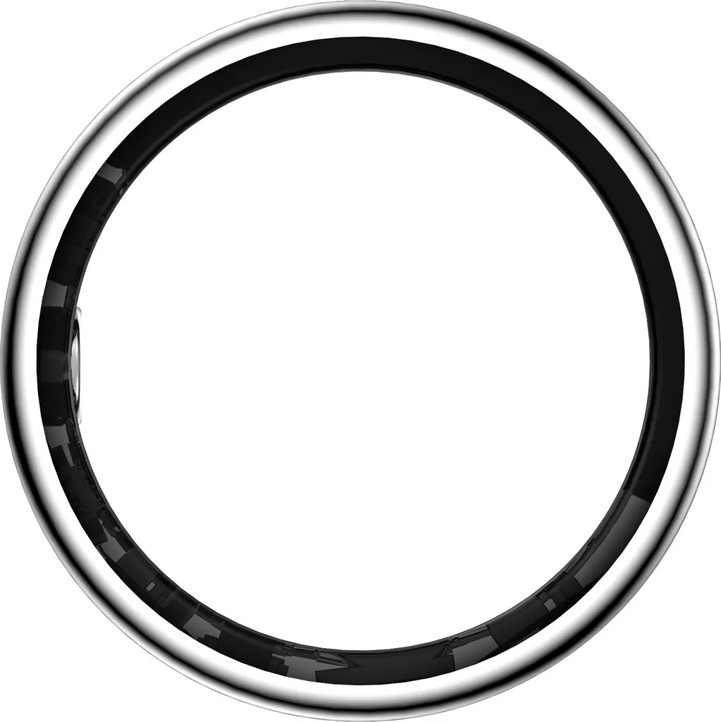 INF Smart Ring con Display: Controllo Touch, Fitness Tracking e Telecomando D'argento 9 - 6