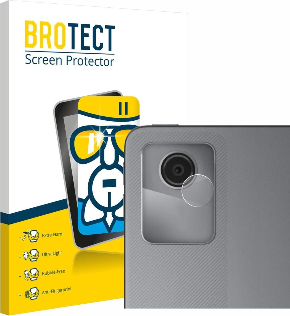 BROTECT Schutzglas für Lenovo Tab M11 (NUR Kameraschutz) Schutzfolie Panzer Folie Glas Display Schutz klar