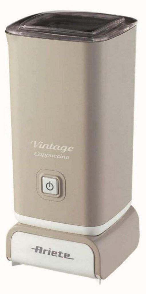 Ariete 2878CR Vintage elektrischer Milchaufschäumer cream, 500 Watt