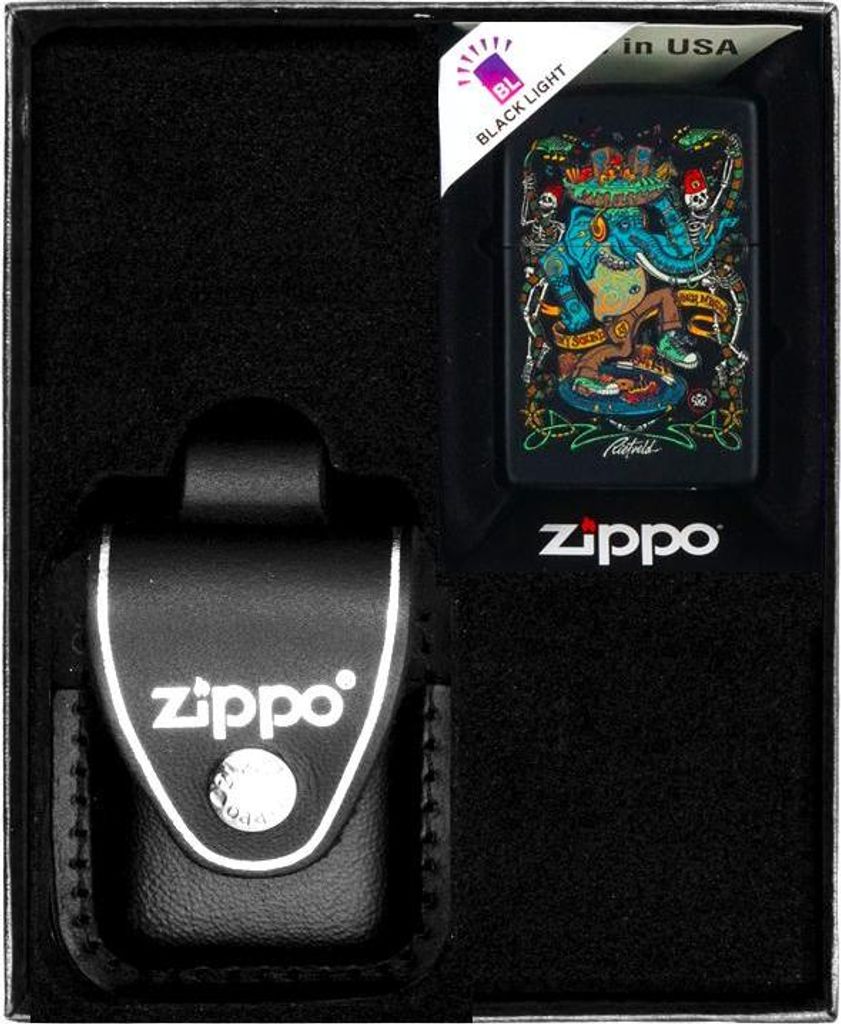 Zippo Feuerzeug Set Rick Rietweld Design Geschenk Nr. 3