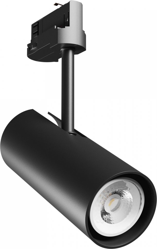 Spectrum 3-Phasen Stromschienenstrahler Madara Libra Schwarz max. 10W GU10 schwenkbar