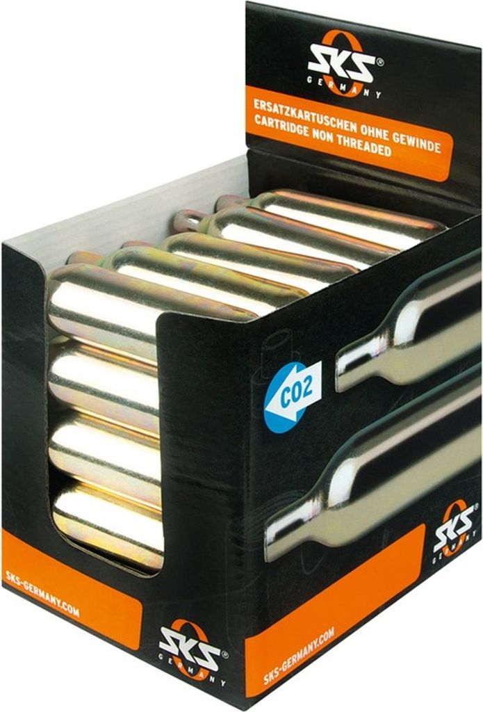 SKS CO2-Kartuschendisplay 25 Kartuschen lose, 16g, ohne Produktbild 