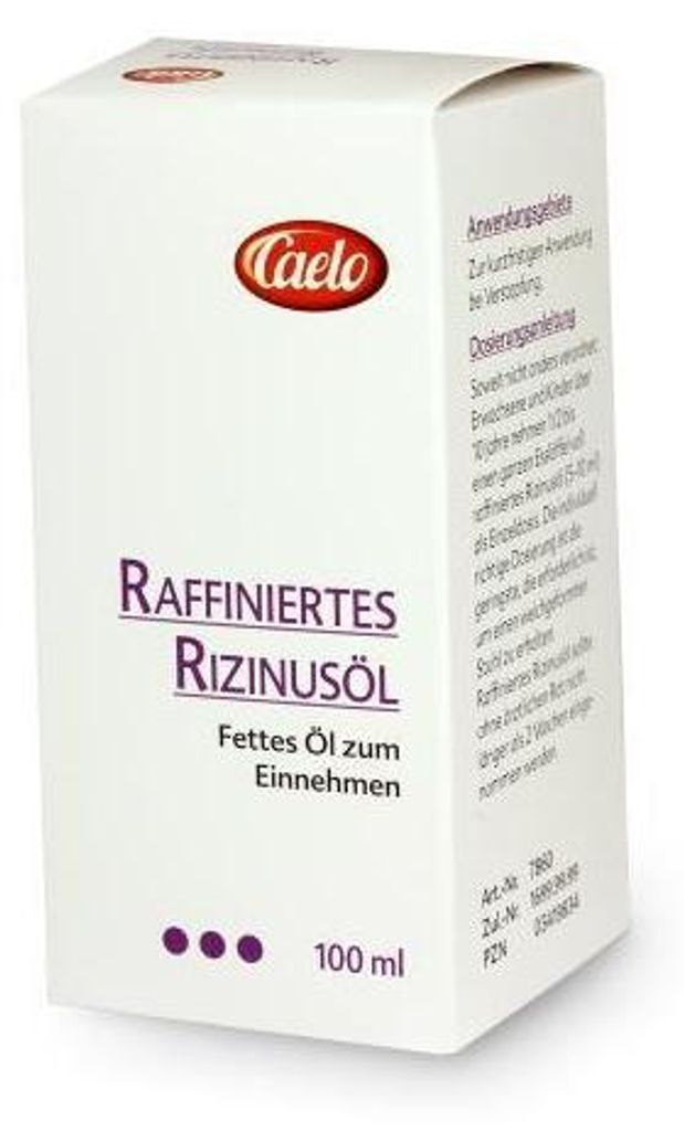 Huile de ricin raffinée Caelo Hv-Package 100 ml Image du produit 