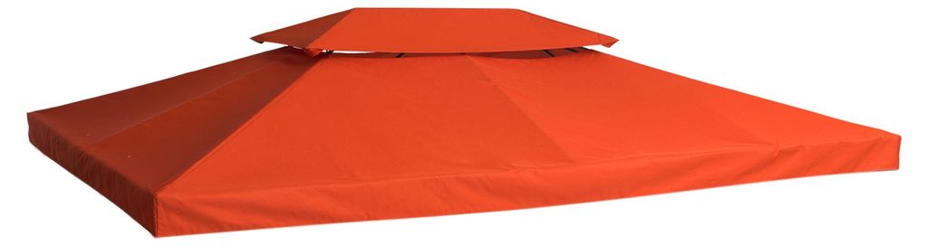 Outsunny Ersatzdach für Metall-Gartenpavillon 3x4 Partyzelt Produktbild 