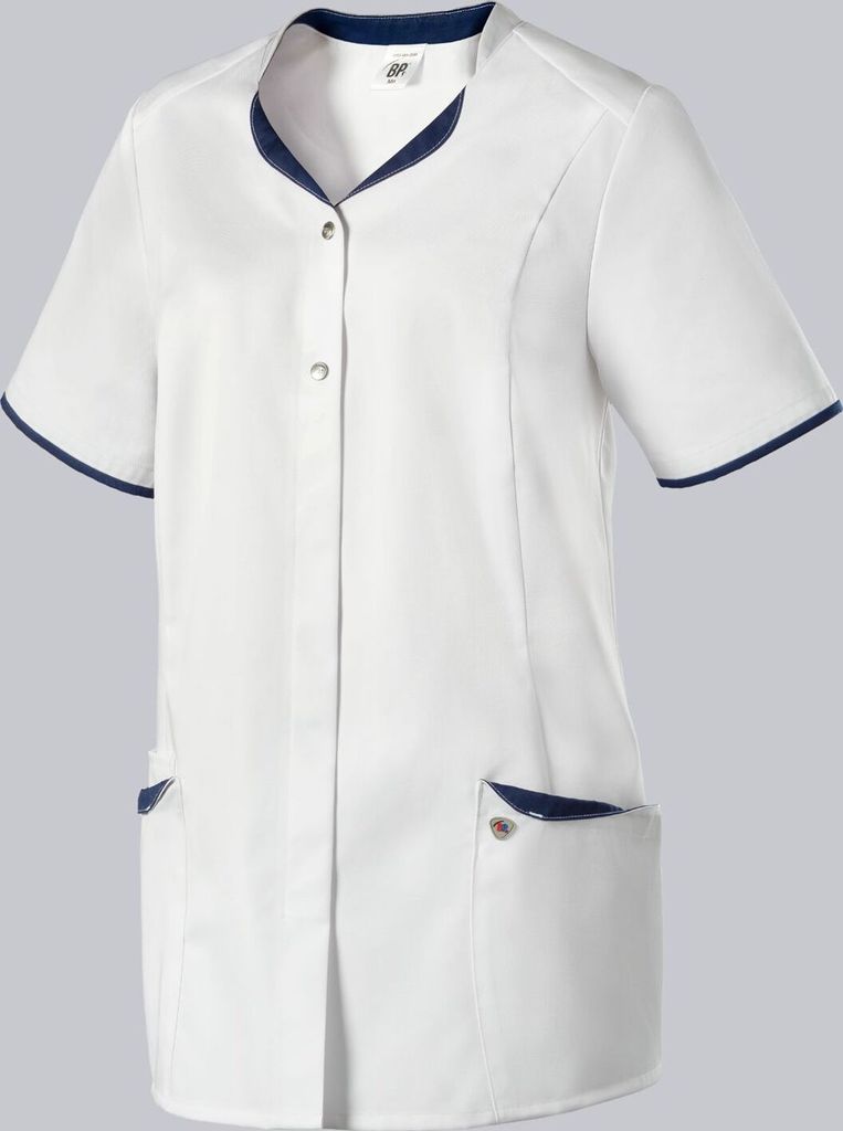 BP Kasack für Damen weiß/nachtblau, Gr. Mn