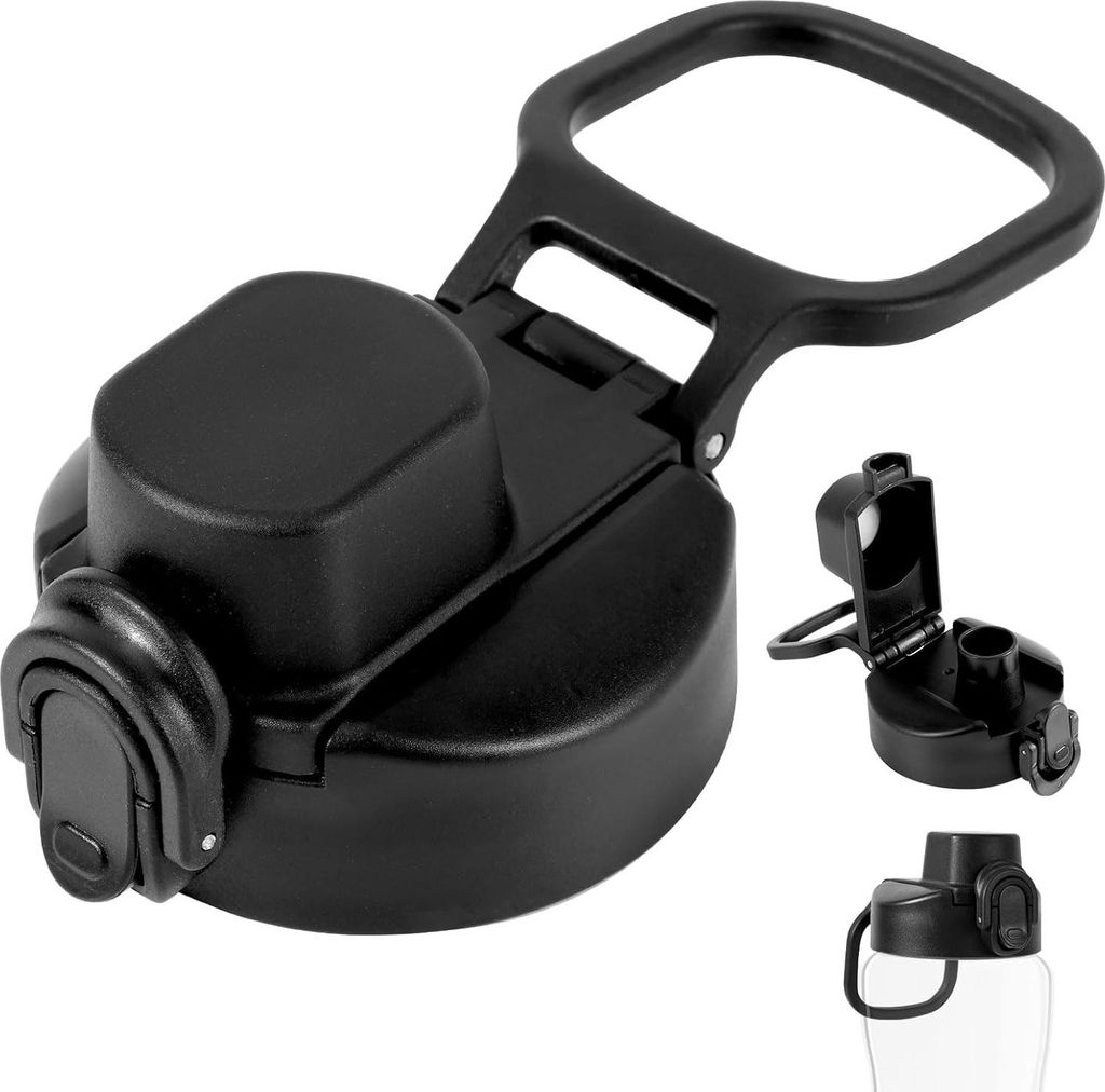 Ersatzdeckel für Wasserflasche - Auslaufsicherer Wasserflaschenverschluss für Cirkul Zubehör 12/22/32/42oz - BPA-freie Pop-Top Wasserflaschendeckel