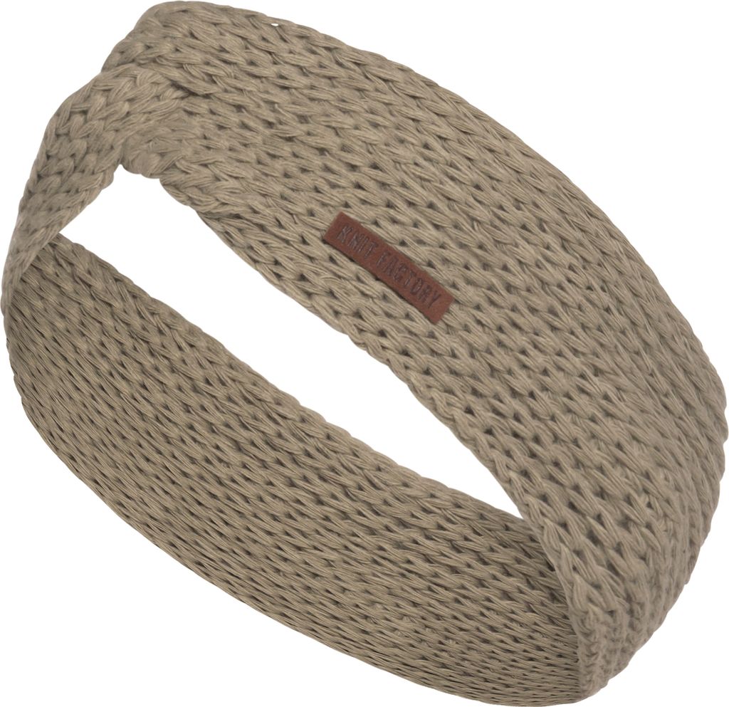 Knit Factory Joy Stirnband - Olive - One Size