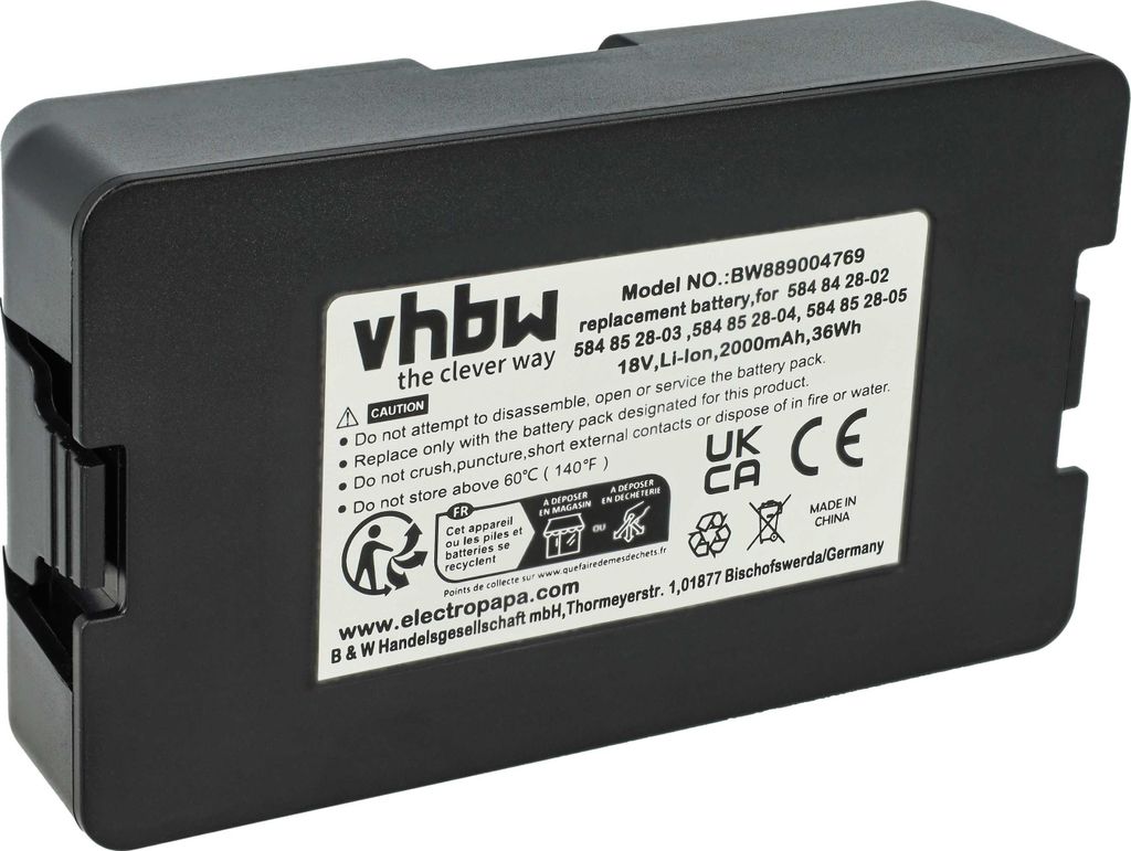vhbw Akku kompatibel mit Husqvarna Automower 315 (2020), Produktbild 