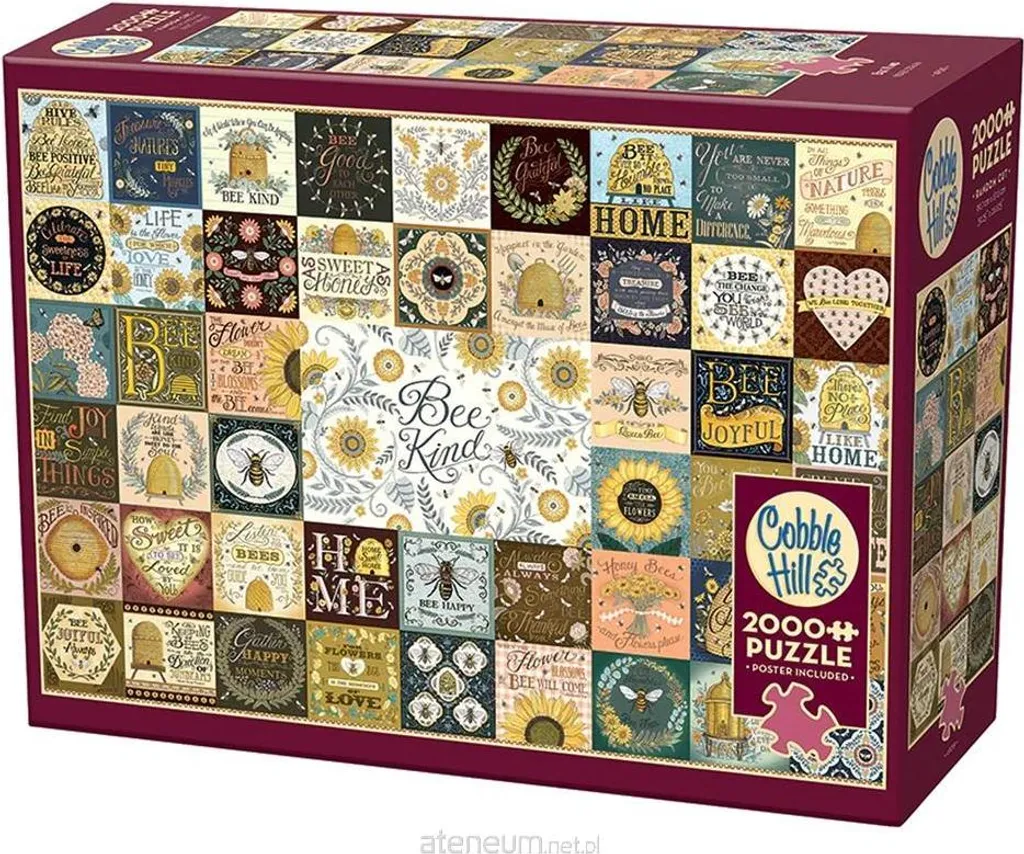Activité détente : Puzzle 2000 pièces Be cooUL G3 pour vos loisirs créatifs