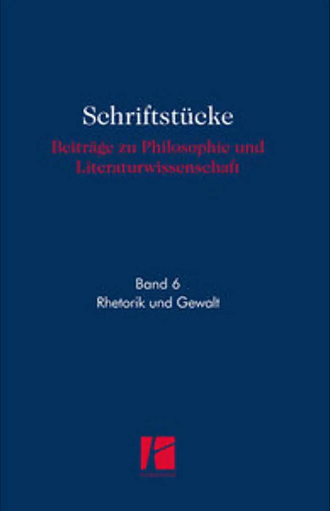 Essai philosophique Rhétorique et violence sur la manipulation du langage
