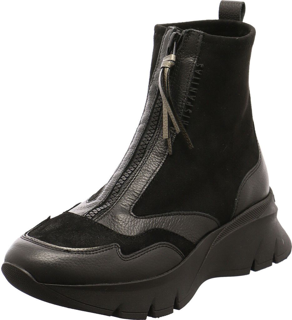 Hispanitas Damen HELSINKI Sneaker HI243628 BLACK, Farbe:schwarz, Größe:38