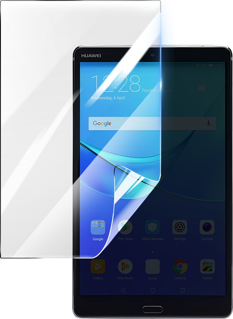 3mk, Stoß- und kratzfester Hydrogel Bildschirmschutz für Huawei Mediapad M5 8, Transparent
