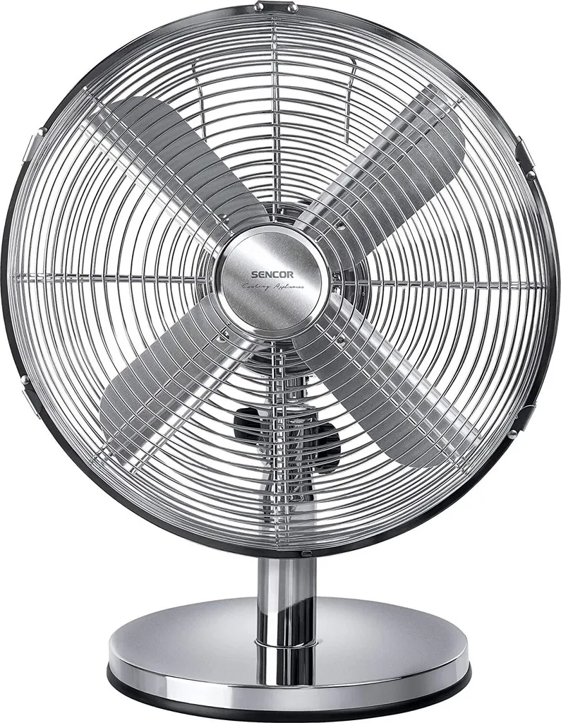 Ventilateur de table Sencor SFE3040SL argenté avec pales de 30 cm