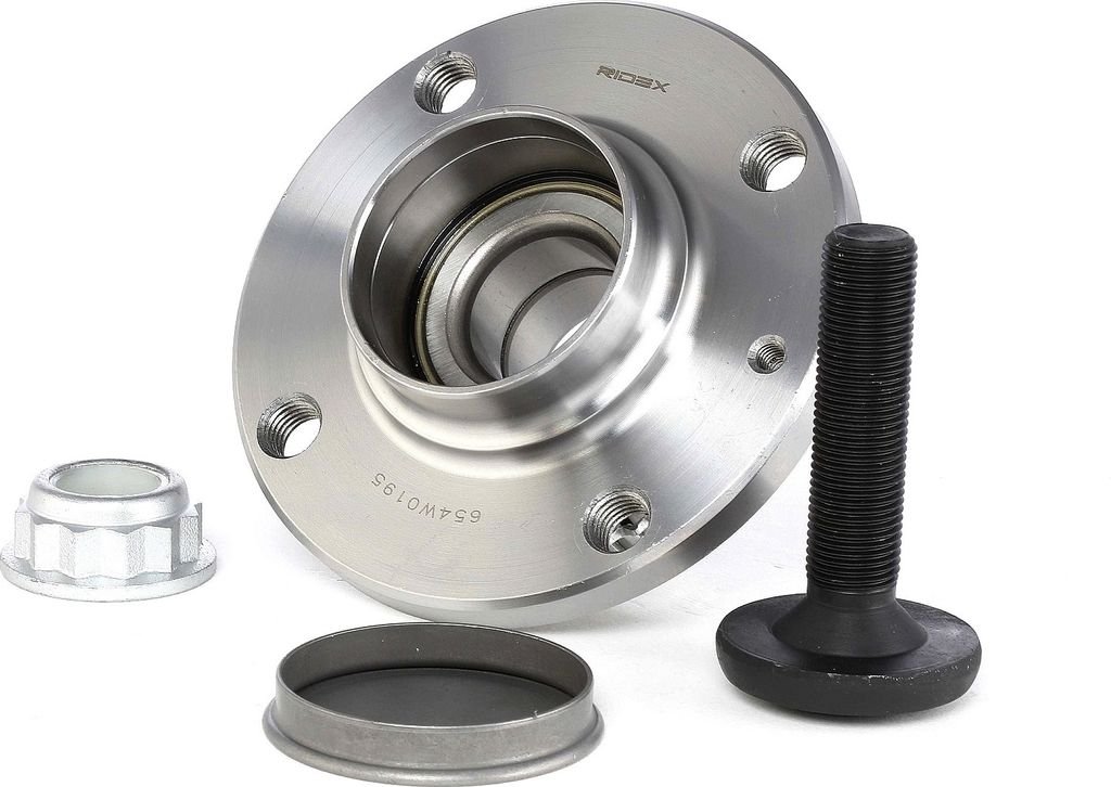 RIDEX Radlagersatz Hinten für VW Caddy II Kastenwagen (9K9A) 654W0195