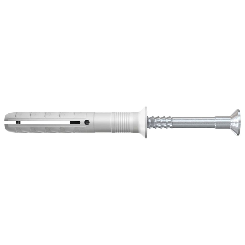 Fischer 050357, Nylon, Weiß, Pozidriv, PZ3, 10 cm, 8 mm Produktbild 