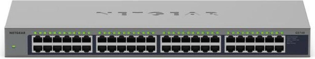 Netgear GS748 - Switch - unmanaged - 48 x 10/100/1000