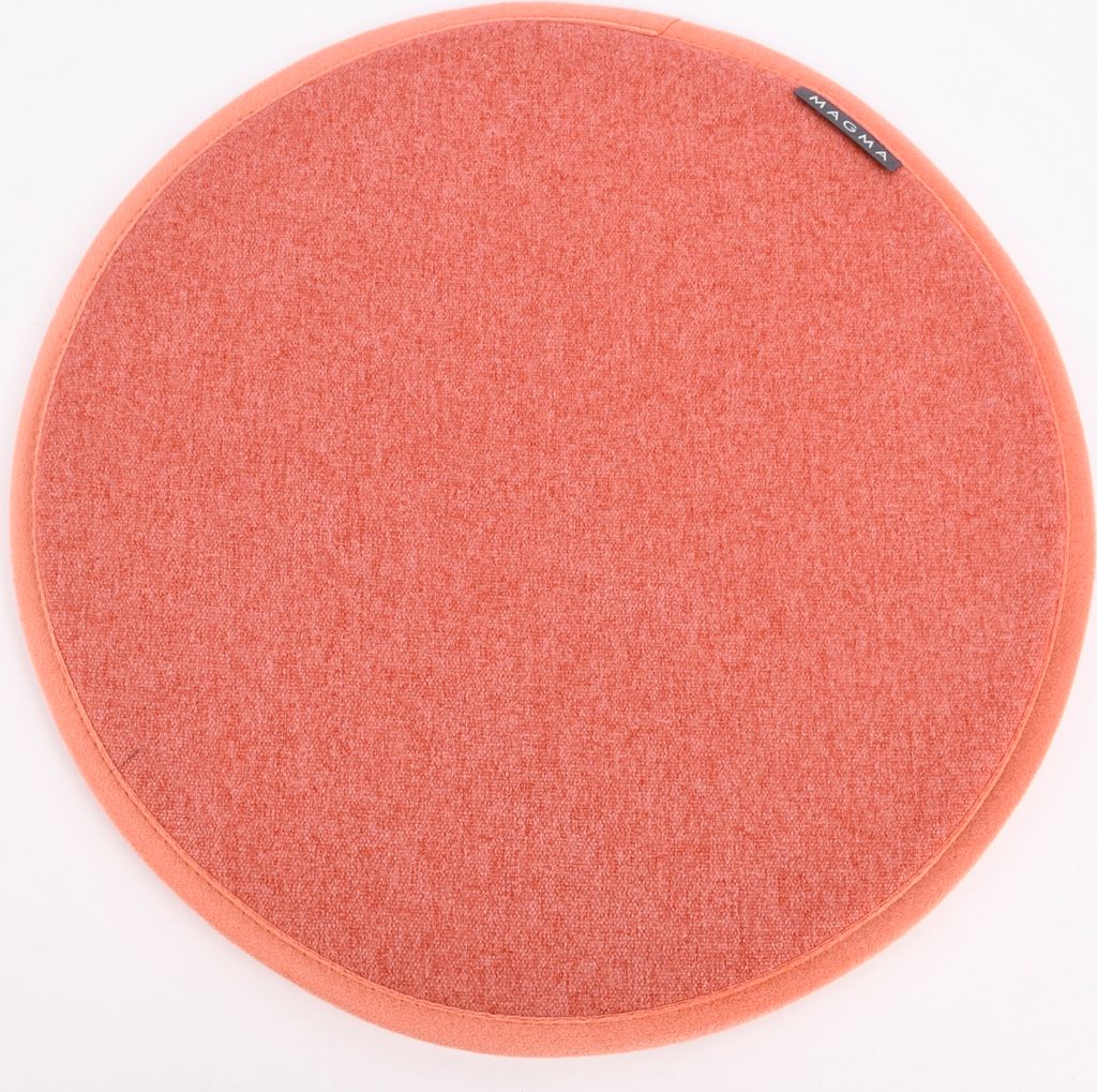 Magma Stuhlkissen FELT rund lachsfarbig 35x2cm