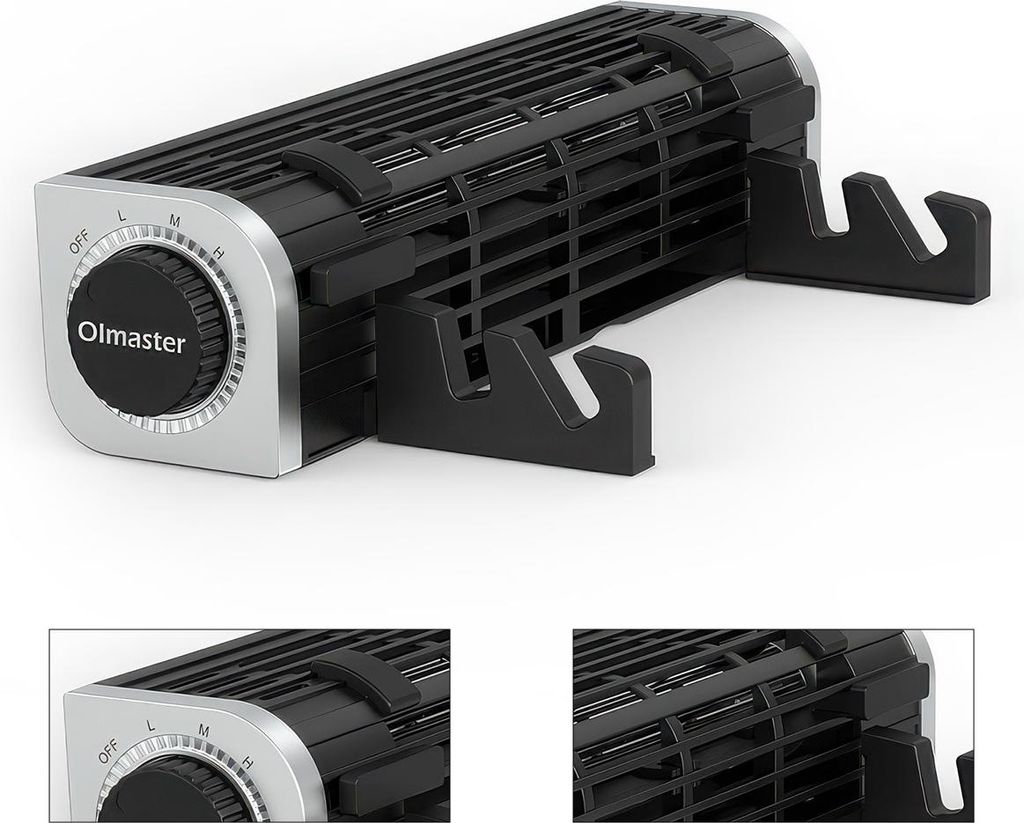 USB-Laptop-Kühler mit 3 Geschwindigkeitsstufen und verstellbarem Ständer – Turbolüfter, hervorragende Kühlleistung, kompatibel mit Laptops un...