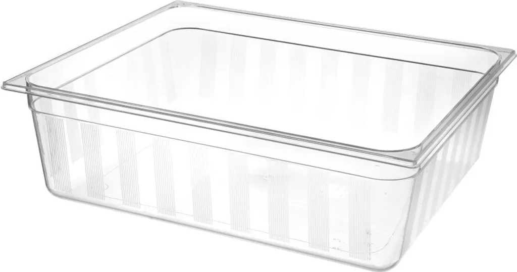 Conteneur GN 2/1 Transparent 58 Litres HENDI Haute Résistance 200mm
