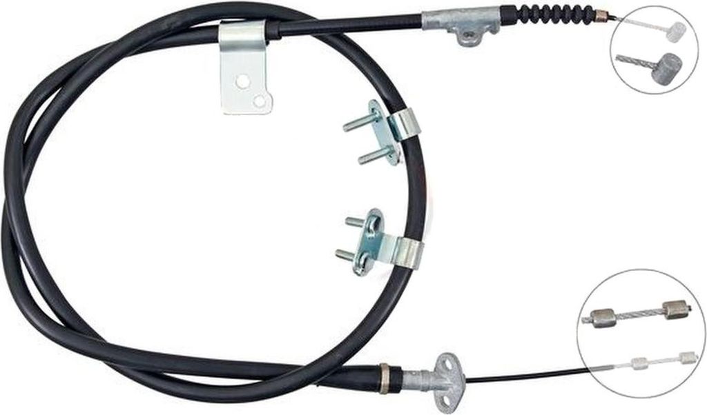 A.B.S. Handbremsseil Seilzug Feststellbremse für NISSAN Pathfinder II (R50) Hinten Links K14130