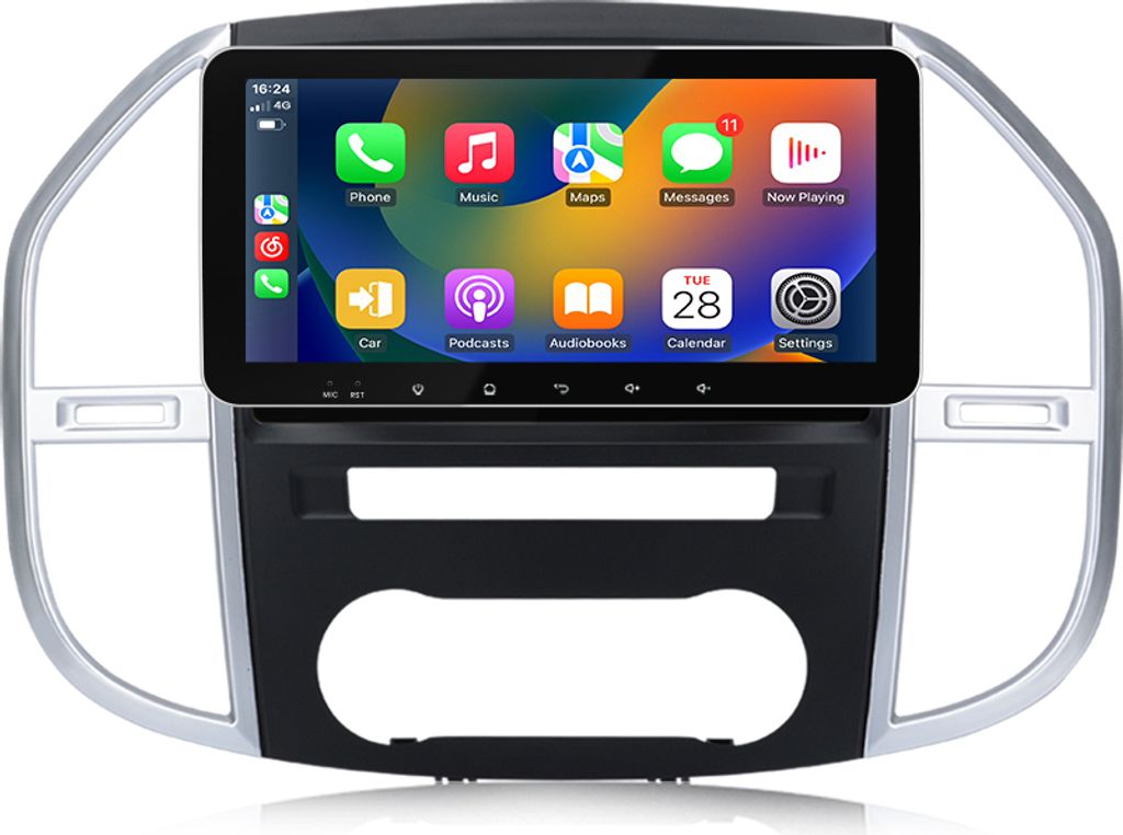 4+64G 10.33” Carplay Android 15 Autoradio Für Mercedes Benz Vito W447 2014-2022 GPS Navi BT WIFI 4G SWC DAB+ RDS USB DSP FM 8-Kern
