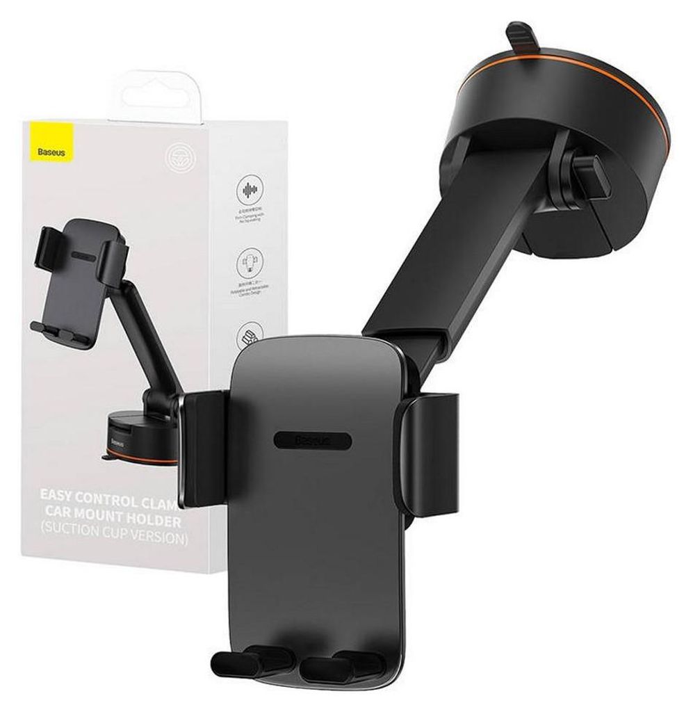 Baseus Easy Control Pro supporto per pozzetto/griglia nero Immagine del prodotto 