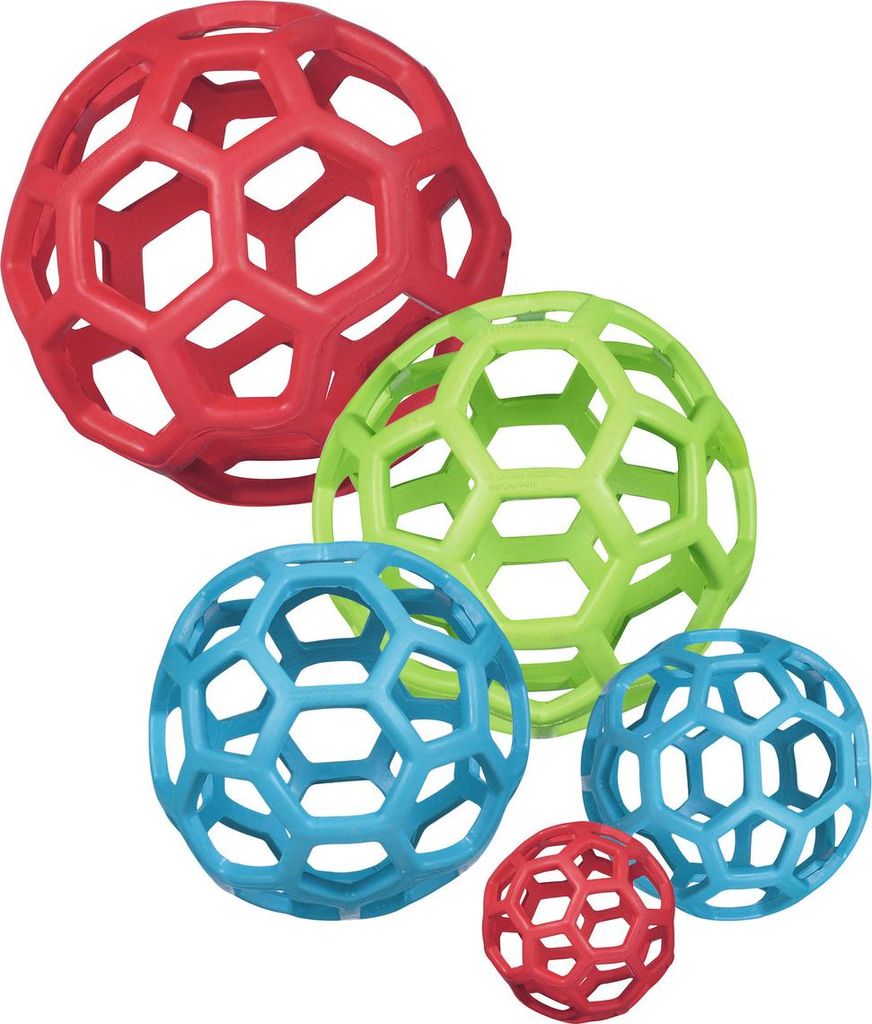 JW Gitterball, speelgoed voor honden, netbal, Hol-EE Productafbeelding 