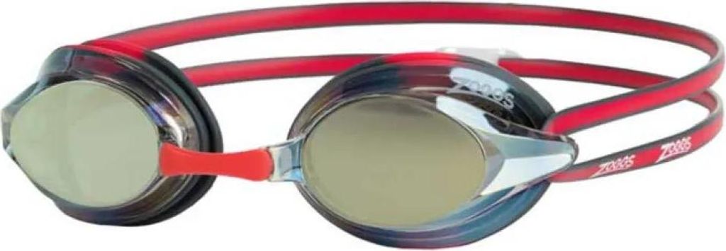 Zoggs Racer Titanium Schwimmbrille Rot Herren,Damen Rot One Size