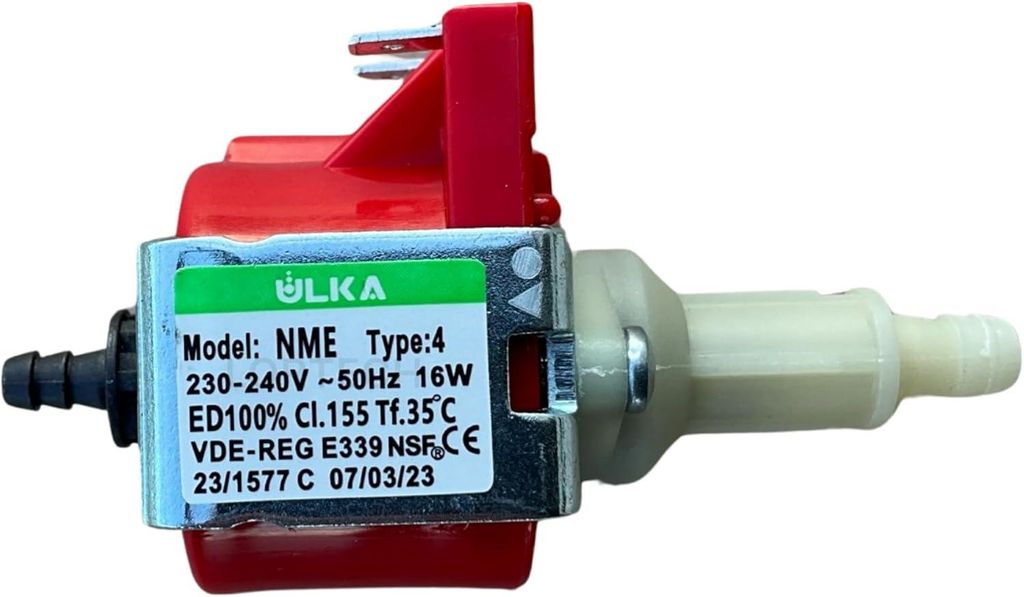 ULKA NME4 Vibrationspumpe (230/240 V – 16 W – 2,5 bar)