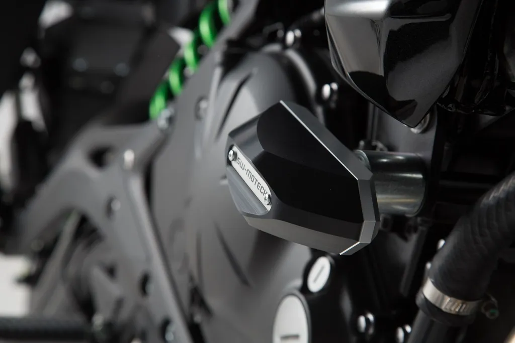 Glissières de cadre SW-Motech aérodynamiques en polyamide robuste