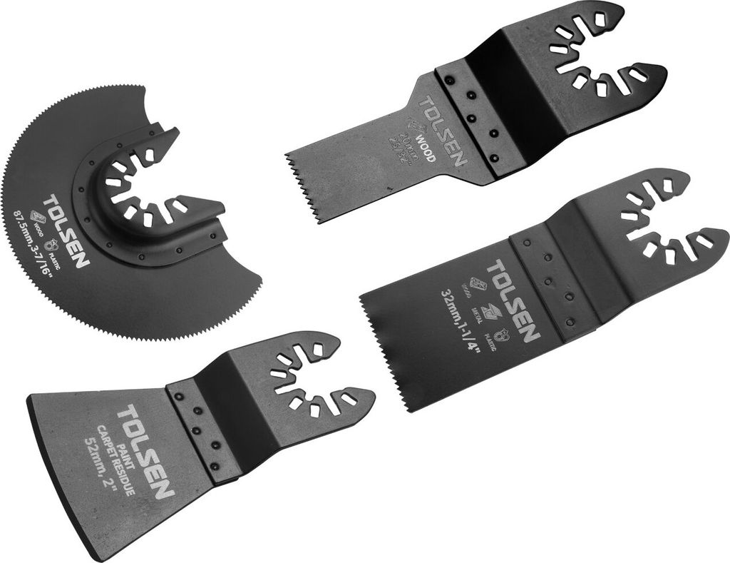 Tolsen Multitool Sägeblatt-Set 4-teilig - Maxami Produktbild 