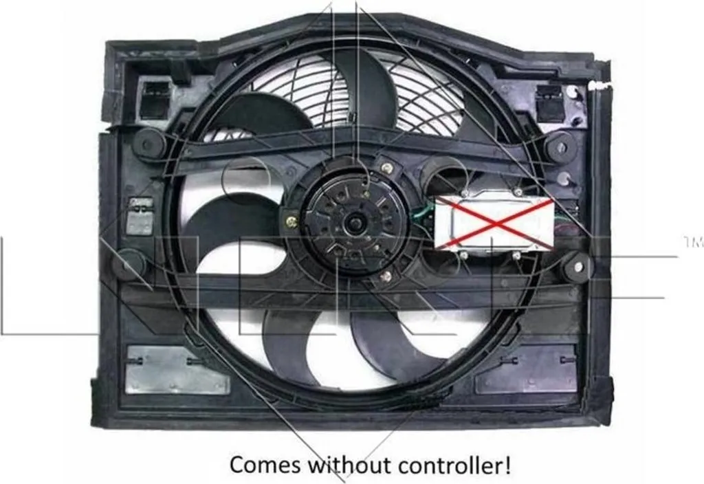 Ventilateur radiateur NRF 47027 haute performance pour BMW E46 64546905076