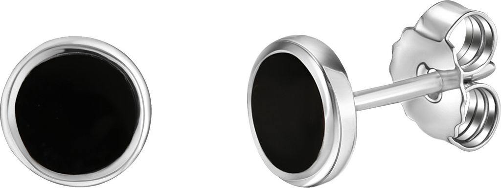 V Ohrstecker 925/- Sterling Silber 0,7cm weiß 273220676