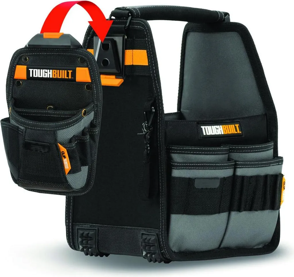 Toughbuilt Boîte à Outils Ouverte TB-CT-01 avec Poignée en Acier Robuste