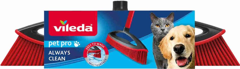 RAVMAG Scopa In Gomma Leggera Multifunzione, Lavabile, Per - Foto 4