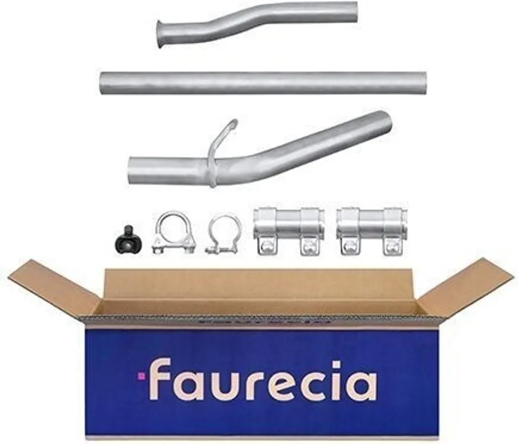 Tube d'échappement avant pour Kangoo KC et FC - Qualité HELLA 8LA366