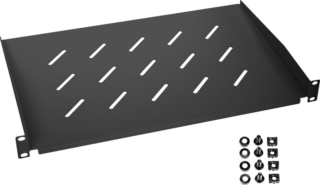 HMF 65499 Fachboden für Serverschrank | 19 Zoll | 1 HE | Produktbild 1