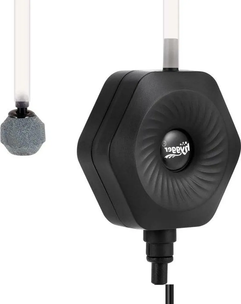 Petite pompe à air pour aquarium avec diffuseur et tuyau souple inclus