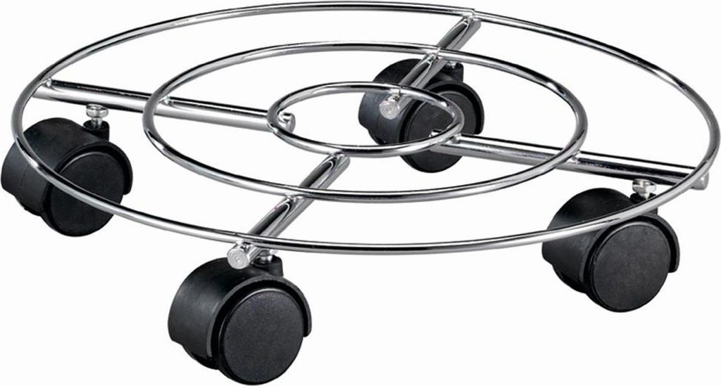 Rouleau pour plantes Wagner acier chromé Ø 30 cm capacité Image du produit 