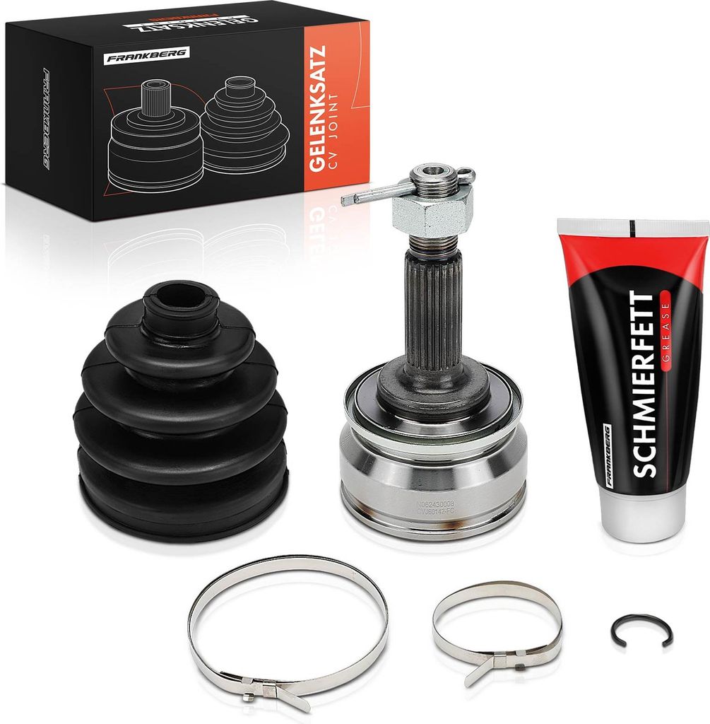 Frankberg 1x Antriebswelle Gelenksatz Vorderachse für Nissan Micra II K11 1.3L 1992-2000