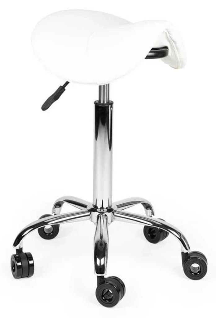 Friseurhocker Weiß Auf Räder