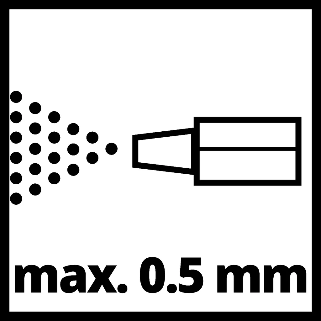 Pistolet de sablage pneumatique Einhell pour ponçage sans effort