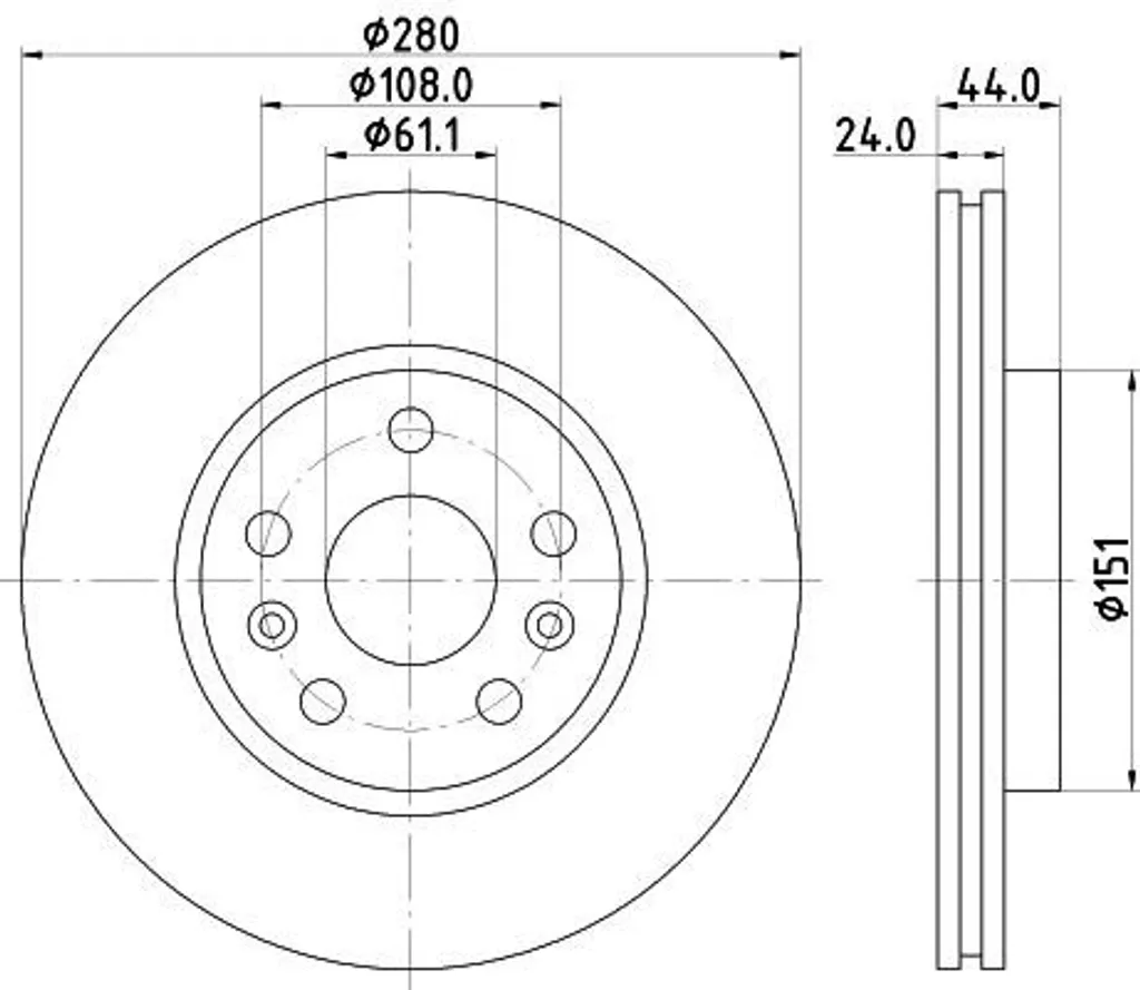 Finis les Bruits de Freinage : 2 Disques HELLA pour Renault Kangoo II - 5