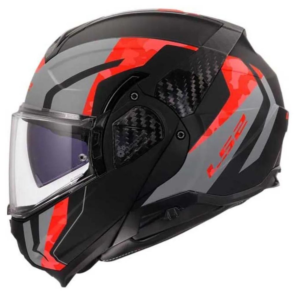 Ls2 Ff910 Advant Ii Glide Modularhelm Schwarz M Schwarz M