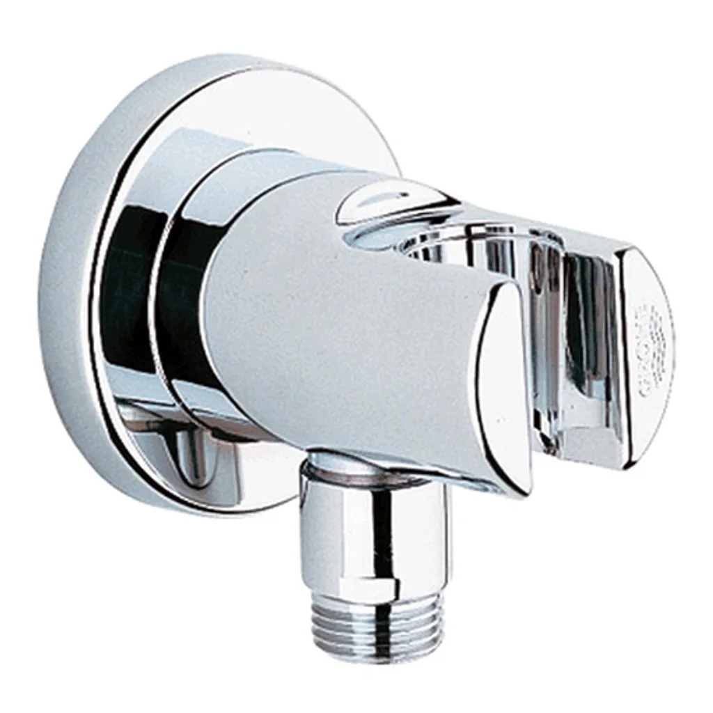 Grohe Relexa 28679000 Raccordo a Parete Cromo con Supporto Doccia Integrato