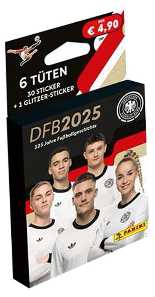 DFB 2025 - 125 Jahre Fußballgeschichte - Sammelsticker - 1 Blister