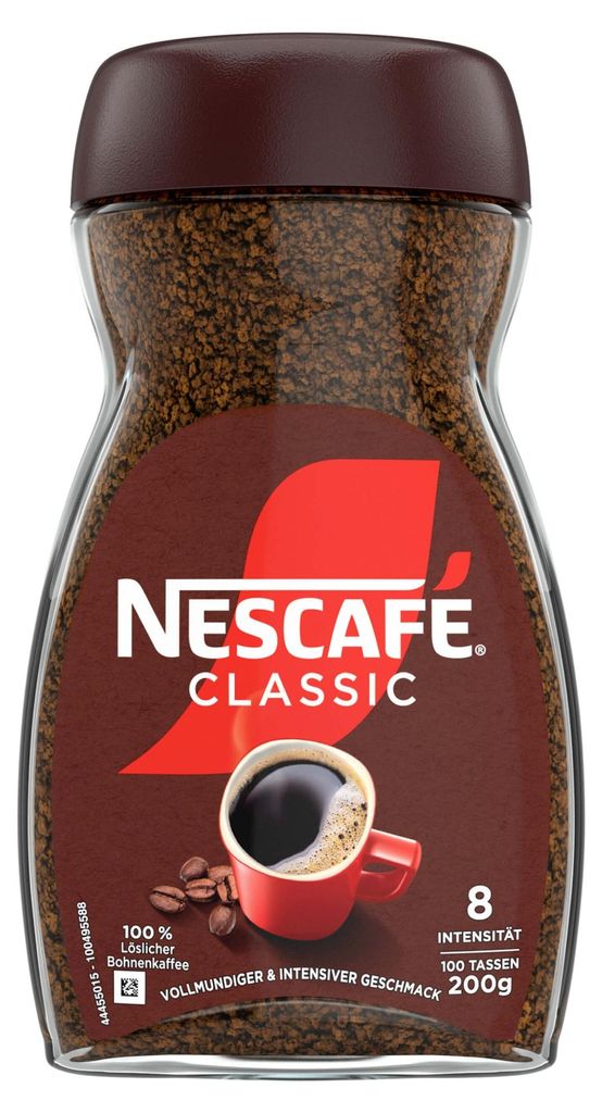 Nescafé Classic | löslicher Kaffee | 200-g-Glas Produktbild 