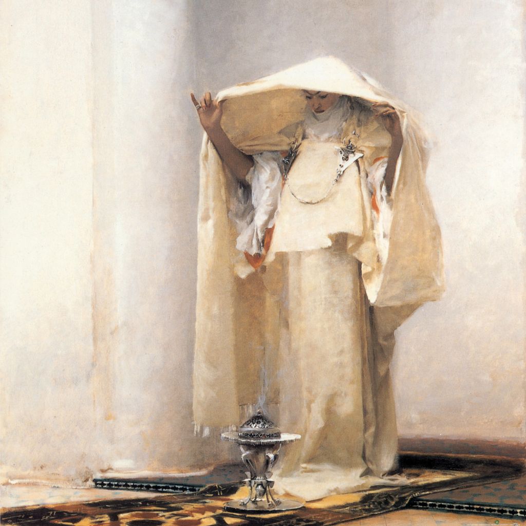 John Singer Sargent Kunstdruck Bild - Der Rauch Von Ambra, 1880 (100 x 100 cm)