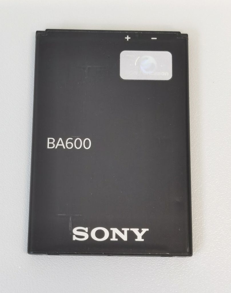 Akku Sony Original BA600 Xperia U ST25i Li-Ion 1290mAh Produktbild 