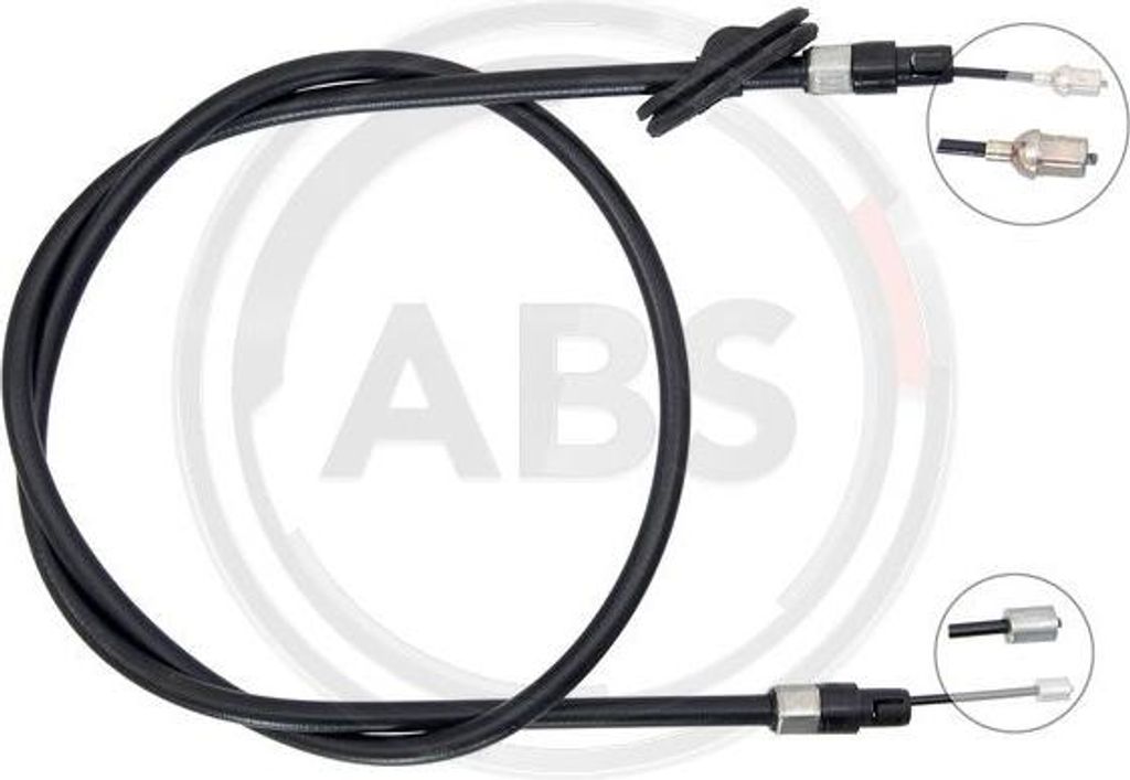 A.B.S. K19860 Seilzug, Handbremse OE 2114200585 kompatibel mit E-Klasse, CLS